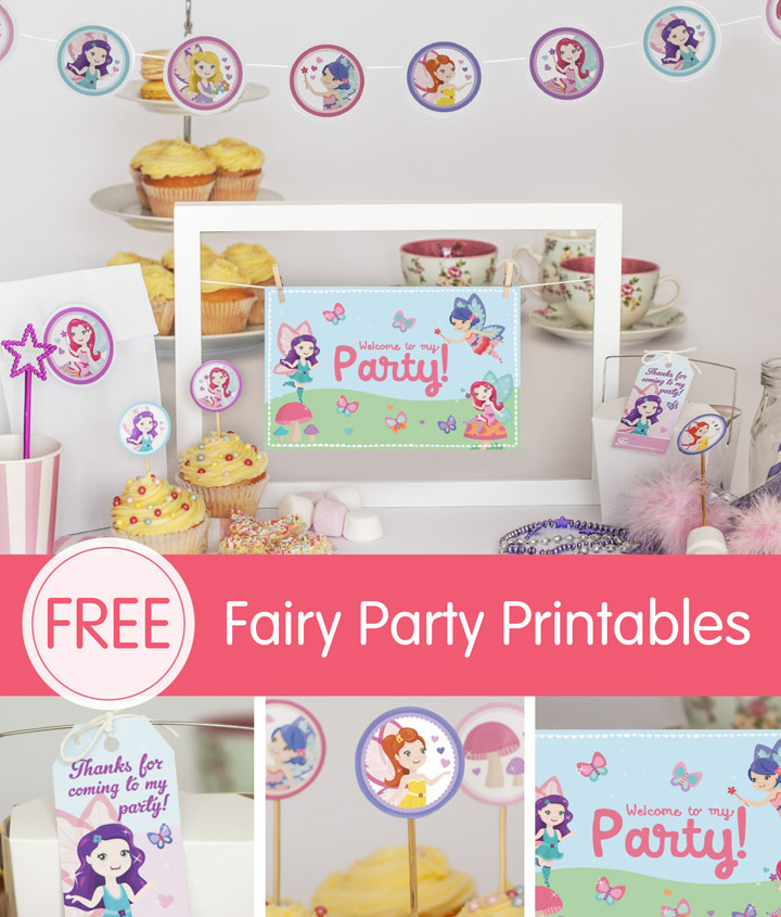 Free Fairy Printables.