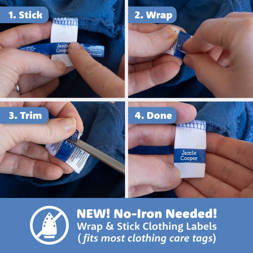 Wrap & Stick Label
